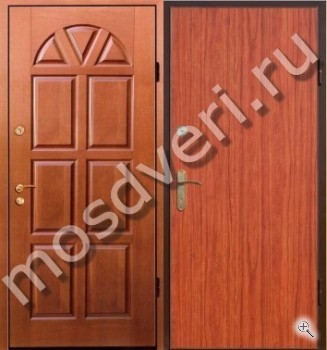 Входная стальная дверь с МДФ и ламинатом - купить от производителя Мосдвери Входная стальная дверь с МДФ и ламинатом